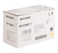 Sharp MX-C30NTY Original Yellow Toner Cartridge 1 Piece - Toner Cartridges (Yellow, 1 Piece)
