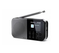 SHARP Osaka Pocket Portable Digital Radio DAB+ BestTune Storm Grey DR-P520(GY)