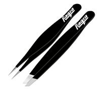 Sharp Pointed Tweezers Precision Fine Point Tip Ingrown Hair Tweezers Kit Best Pointed Tweezers for Women Chin Hair Removal - Extra Thin Tweezers Precision Stainless Facial Hair Remover for Face