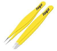 Sharp Pointed Tweezers Precision Fine Point Tip Ingrown Hair Tweezers Kit Best Pointed Tweezers for Women Chin Hair Removal - Extra Thin Tweezers Precision Stainless Facial Hair Remover for Face