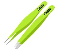 Sharp Pointed Tweezers Precision Fine Point Tip Ingrown Hair Tweezers Kit Best Pointed Tweezers for Women Chin Hair Removal - Extra Thin Tweezers Precision Stainless Facial Hair Remover for Face