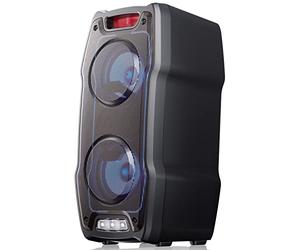 Sharp PS-929 Party Speaker System with Microphone - Portable Bluetooth Speaker - 200 W