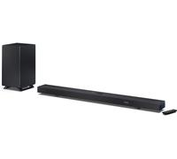 SHARP Q HT-SBW55121 5.1.2 Wireless Sound Bar with Dolby Atmos & DTS:X - Black, Blue