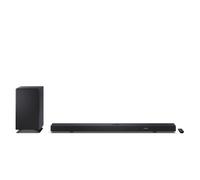 Sharp Q Range Soundbar 5.1.2 Channel Soundbar with Wireless Subwoofer Black
