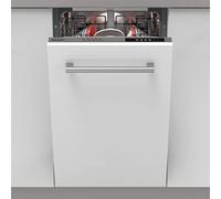SHARP QW-NS14I49EX-EN, 45 cm Integrated, Dishwasher, 10 Place Settings, 2 Racks, Half Load Option, White Colour, Silver