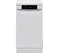 SHARP QW-NS1CF49EW-EN, 45 cm Freestanding, Dishwasher, 10 Place Settings, 2 Racks, Half Load Options, Active Drying, White Colour