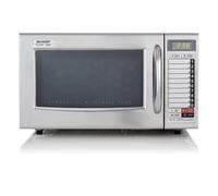 Sharp R21ATR Commercial Microwave Oven 1000W - 28Ltr Programmable Medium Duty