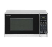 Sharp R272SLM 20L 800W Solo Microwave - Silver Silver
