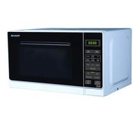 Sharp R272WM Solo Touch Control Microwave, 20 Litre capacity, White