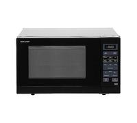 Sharp R372KM Solo Touch Control Microwave, 25 Litre capacity, 900W - Black Black