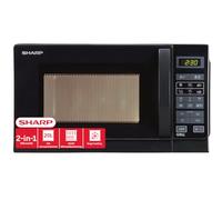 Sharp R642BKW 2-in-1 microwave with grill, 20 L, black