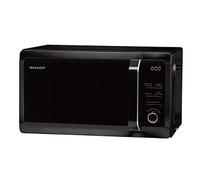 SHARP R664KM - Black 20L Microwave with Grill - 800W - 5 Power Levels