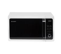 Sharp R664WM 20L 800W Freestanding Microwave With Grill in White