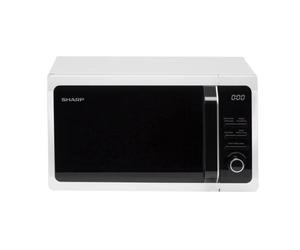 Sharp R664WM - White 20L Freestanding Microwave - 800W