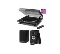 Sharp RP-TT100/CPSS30 Bluetooth Turntable With A Pair of Bookshelf Speakers