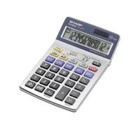 Sharp Semi-Desktop Tax Calculator 12-digit EL-337C FREE DELIVERY