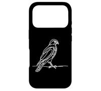 Sharp-Shinned Hawk Line Art Bird Drawing Case for iPhone 17 Pro