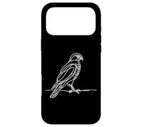 Sharp-Shinned Hawk Line Art Bird Drawing Case for iPhone 17 Pro Max