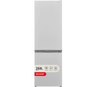 SHARP SJ-BB04DTXWE2-EN 60/40 Combi Fridge Freezer with NanoFrost, 170x54cm White