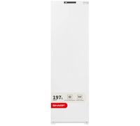 SHARP SJ-SE197E01X-EN Integrated Tall Freezer - Sliding Hinge, White
