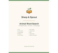 Sharp & Sprout: Word Search Puzzle Book