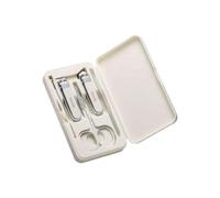 Sharp Stainless Steel Nail Clipper Set Suitable for Home and Dormitory Sharp Multifunctional Washable and with Storage Box Compact