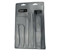 Sharp-Tec 17pcs Reciprocating Saw Blade Set - Includes 6", 8", 9" Blades for Various Cutting Tasks