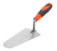 Sharp-Tec 180mm 7" Gauging Trowel, High-Quality Steel Trowel for Mixing & Measuring Cement, Soft Grip Handle