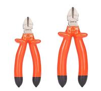 Sharp-tec 2Pcs 1000V Wire Cutters Set, 160mm&200mm Side Cutters Electrical with Anti-Slip Handle, Insulated Pliers Snips for Electricians, DIY, Household, Workshop