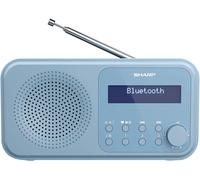 SHARP Tokyo DR-P420 Portable DABﱓ Bluetooth Radio - Steel Blue, Blue