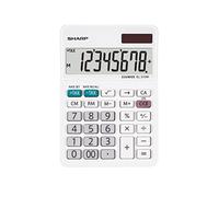 Sharp Desktop Calculator EL-310W B 8-digit White