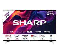 Sharp TV 4T-C70GK4245KB 70 Inch LED 4K Ultra HD Smart TV