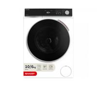 Sharp Washer Dryer 10kg/6kg 1400 Spin Speed Condenser - White ESNDH014CWB [EEK: E]
