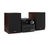 Sharp XL-B517D Home audio micro system 45 W Brown