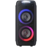 SHARP XParty Street Beat PS-949 Portable Bluetooth Megasound Party Speaker with Microphone - Black, Black