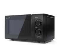 Sharp YC-GS01U-B 20 L 700W Microwave With Defrost Function - Black