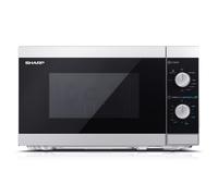 Sharp YC-MG01U-S microwave Black, Silver Grill microwave Countertop 20 L 800 W