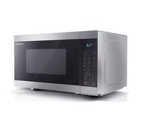 Sharp YC-MG81U-S Silver 28L 900W Microwave with 1100W Grill and Touch Control
