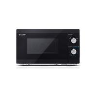Sharp YC-MS01U-B Black 20 Litre 800W Microwave With Defrost Settings