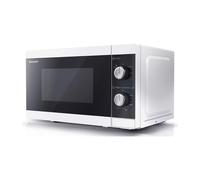 Sharp YC-MS01U-W White 20 Litre 800W Microwave With Defrost Settings