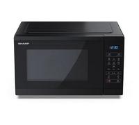 Sharp YC-MS252AU-B 25L L900W Digital Microwave - Black
