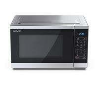 Sharp YC MS252AU S Microwave Oven Silver 25L 900W