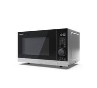 Sharp Yc-Pg204Au-S 20L 700W Microwave Oven With 900W Grill Function - Silver