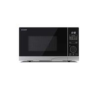 Sharp YC-PS234AU-S 23L 900W Microwave Oven with 8 Automatic Programs - Silver White