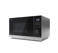 SHARP YC-PS254AU-S 25 Litre 900W Digital Microwave, 10 power levels, ECO Mode, defrost function, LED cavity light - Silver