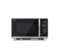 Sharp YC-QG234AU-B 23L 900W Microwave Oven with 1000W Grill Function - Black White