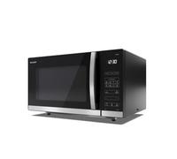 Sharp Yc-Qs302Au-B 30 Litre 900W Digital Flatbed Microwave Oven - Black