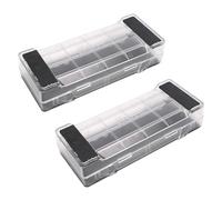 SHARPAL 160H 2PCS 2-in-1 Whetstone and Knife Sharpening Stone Holder & Storage Case with Non-Slip Rubber Base (Fits up to 7.95 x 2.95 x 1.1 inch / 202 x 75 x 28 mm)