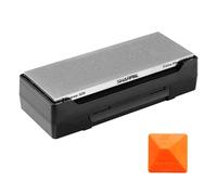 SHARPAL 162N Diamond Whetstone Knife Sharpener with Storage Base | 2 Side Grit Coarse 325 / Extra Fine 1200 | Diamond Sharpening Stone | Non-Slip Base & Angle Guide (203 x 76mm / 8 x 3 Inch)