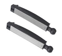 SHARPAL 2-Piece Diamond Plates Refill Extra Coarse 220 Grit (60 Micron) & Coarse 325 Grit (45 Micron) 1" × 6" / 25.4 × 152.4 mm